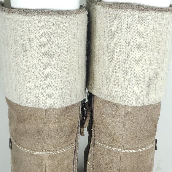 The North Face Women's Snowtropolis US6,5 Brown Suede Insulated Lace Up Boots - Picture 16 of 16